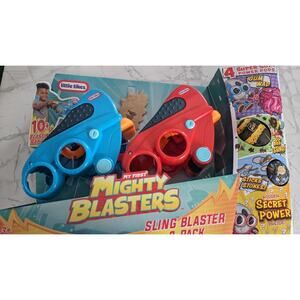 Little Tikes My first Mighty Blasters Sling blaster 2 Pack W/4 Power Pods